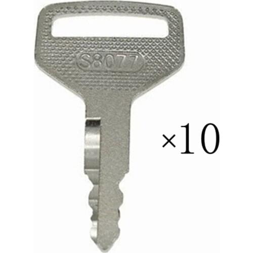 10pc Ignition Key 36919-75190 For Kubota M Tractor RTV1100 L3600 L4200 M5040