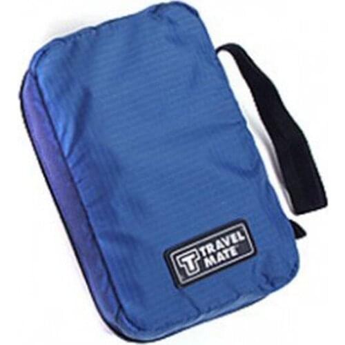 25PCS / LOT Fashion and High Quality Nylon Travel Luggage Organizer Packed Cube Travel Bag Handbag Portable Cosmetic Storage Ba