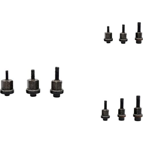 3Pcs Hand Rivet Nut Head Nuts Simple Installation Manual Riveter Rivnut Tool Accessory for Nuts