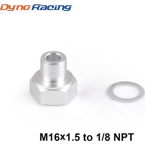 1PC Car Oil Pressure Sensor Adapter LS Engine Swap Male M16x1.5 Female 1/8 NPT High Quality Car Accessories