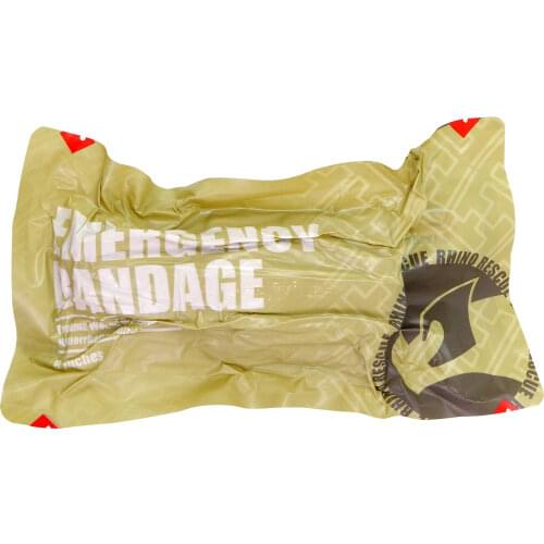 RHINO 8in Skin Tone Bandage Emergency Bandage Compression Bandage 8in Specially designed for large traumatic wounds