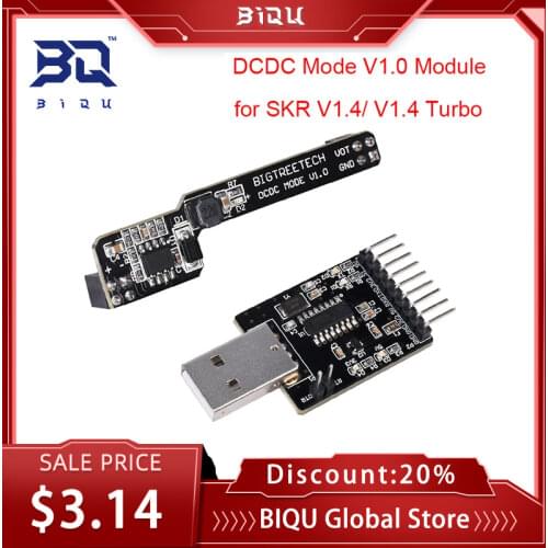 DCDC Mode V1.0 Power Module BTT Writer Firmware Flashing for WIFI Module BTT SKR v1.4/1.4 Turbo Board 3d Printer Parts