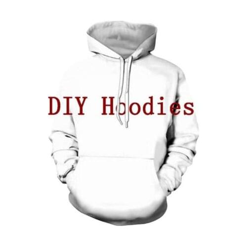 DIY Custom Full printing Kid 3D Hoodies Create Design Photo/You Want Pattern Personalized Customized Zipper Sweatshirts oversize