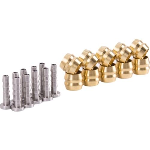 INBIKE Bicycle Disc Brake Hose For SLX XT XT 10 Sets Bike Connector Insert And Olive Set For BH90 Hydraulic Disc Brake Cable