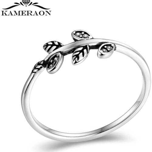 KAMERAON Rings With Cubic Zirkonia For Women