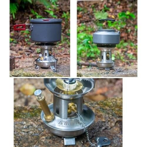 Kerosene Gasoline Stove Outdoor Camping Gas Furnace Cooking Stove Cooker Cookware Travel Picnic Barbecue BBQ Gas Grill