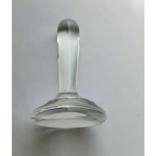 Mineral pigment powder muller made from high borosilicate glass. For painting, tempra,chinese painting,Thang-ga,pestle,No.4