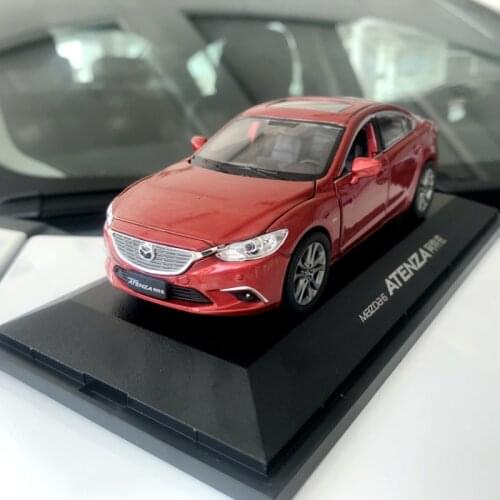 Mazda 6 ATENZA Model Cars 1/32 Scale Diecast Alloy Model Static Display Boy Birthday Gift Car Interior Hot Mini Toys Brand New