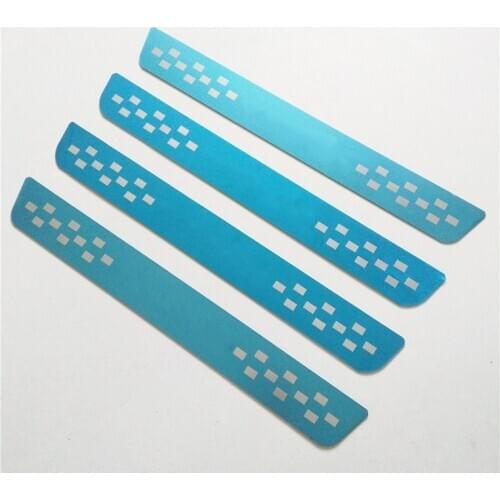 Door Sill Scuff Plate Covre Fit for Citroen C4 picasso 2015 Stainless Welcome Pedal Car Styling Stickers Car Accessories