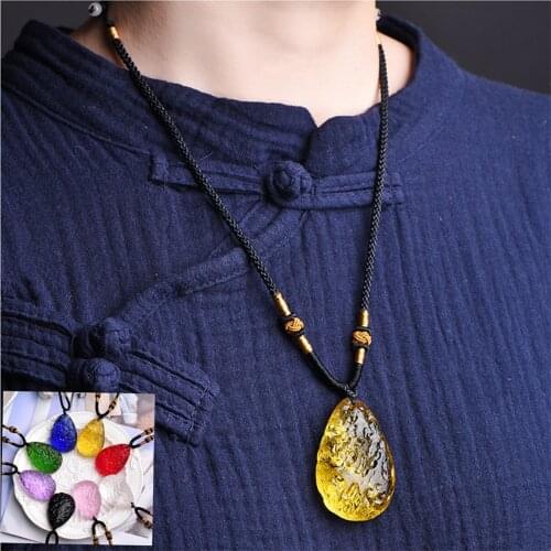 Natural Moldavite Aerolites Crystal Stone Pendant Energy Unique Chakra Necklace