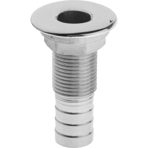Stainless Marine Boat Thru Hull Fitting for Boat Yacht Accessory Parts 1/2"