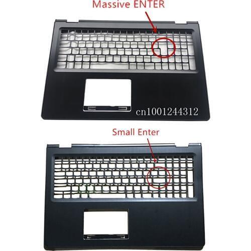New For Lenovo Flex 3 15 Yoga 500-15ISK Palmrest Upper Case Keyboard Bezel small/Massive ENTER 460.03S0A.0014 Black