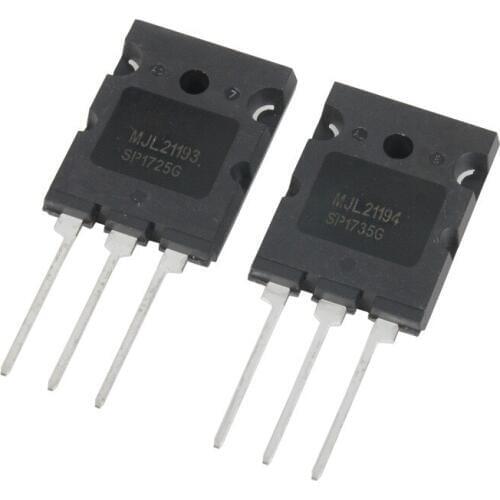 A pair of MJL21193 MJL21194 high power rear stage amplifier audio