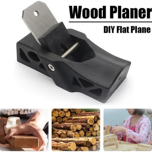 DIY Flat Plane Handle Tool Woodworking Wood Trimming Planer Hand Knife Aluminum Alloy Trimmer Edge Binding Strip