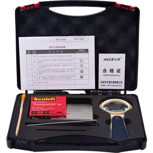 SISI 100 grid board, cross grid board adhesion tester, paint film cross grid device, guide grid gauge, paint coating detection