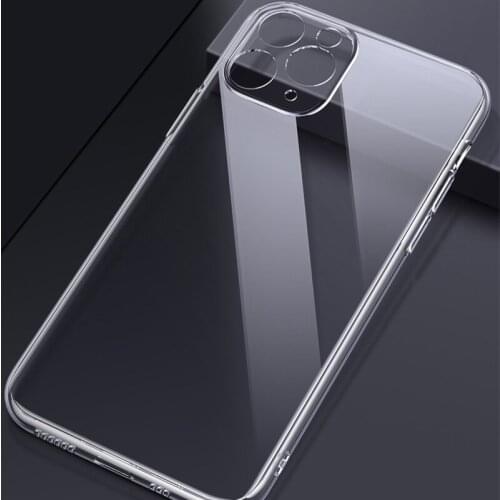 Ultra Thin Clear Silicone Case For iPhone 12 Mini 11 Pro Max 12Pro X XR XS 8 Plus 7 SE 2020 Transparent Phone Cover Accessories