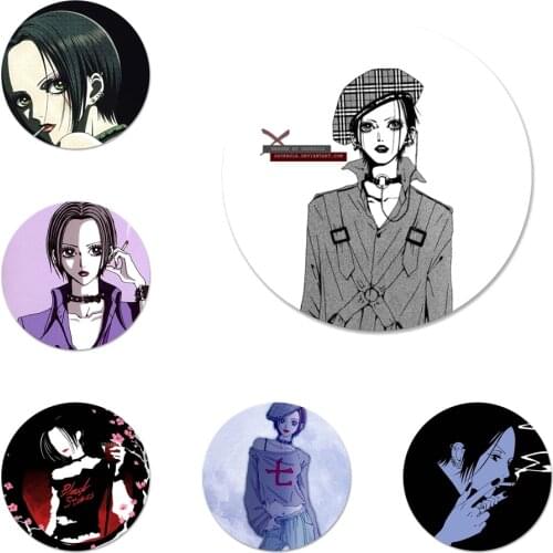 Nana Anime Icons Pins Badge Decoration Brooches Metal Badges For Backpack Decoration