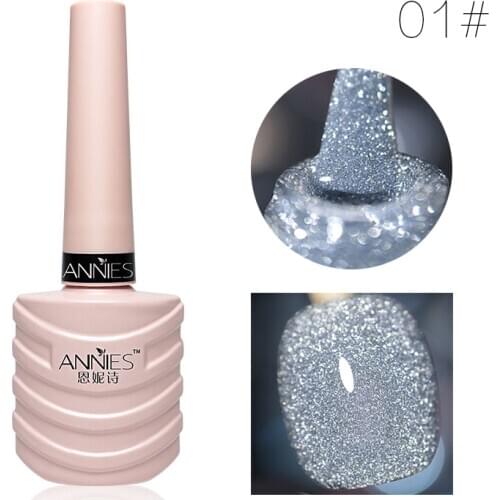 12 Colors Glitter diamond Nail Art Polish Gel UV LED Lamp Manicure Hybrid Varnish Nail Base Top Coat Gel Lacquer Glue TSLM1