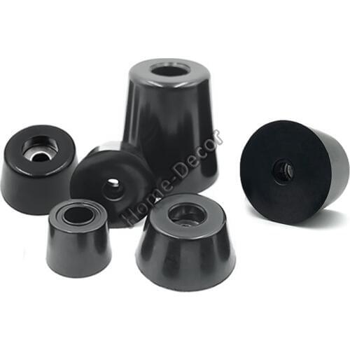 4 PCS Chassis/Table/Desk/Equipment/Machine Speaker Box Leg Fot Anti-Slip Foot Pad Rubber Accerssory Parts