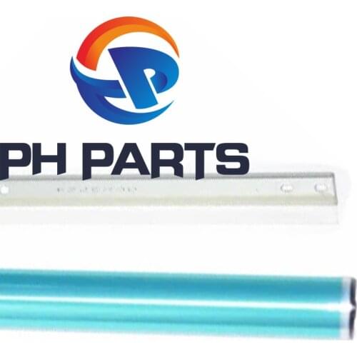 5X Export Quality Drum Cleaning Blade Wiper Blade+OPC Drum For Konica Minolta Bizhub C224 C284 C364 C454 C554 C224e C454e