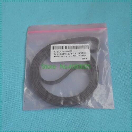 5 X C4705-60082 24" Inch A1 Plotter Carriage Belt For HP Designjet 230 250 350 430 450C 455 488 700 750 755 Plotter Spare Parts
