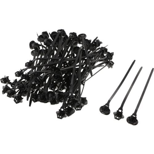 70 Pieces 185mm Nylon Cable Zip Ties Wrap Fasten Self-Locking Tie-Wrap Wire