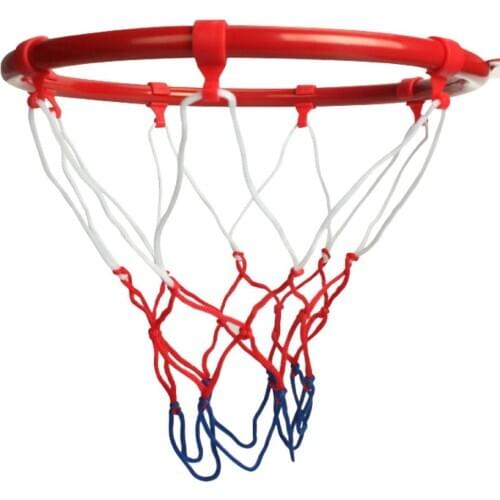 Basketball Rim Basketball Metal Backboard Stand Hoop Net Outdoor Basketball Box Mini Basketball Board For Game Children Kids