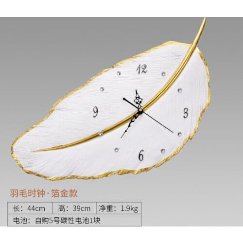 European Large Wall Clock Modern Design Living Room Creative Silent Clocks Wall Luxury Wall Watches Duvar Saati Home Decor ZB6WC