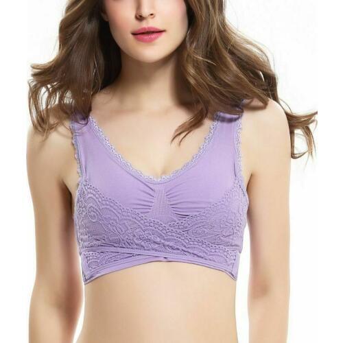 Breathable Bralette For Women Sexy Push Up Gathered Lace Bra Fashion Seamless Comfortable Sport Sleep Bras Lingerie Underwear