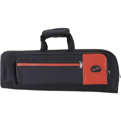 Good Quality 600D Oxford Bag Case with Adjustable Shoulder Strap Pocket 15mm Thicken Padded Foam for Trumpet