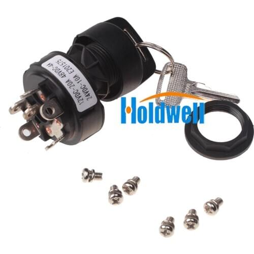 Holdwell Key Switch 96008-SGT 96008-S for Genie GR-08 GR-12 GS-1530 QS-12R S-40