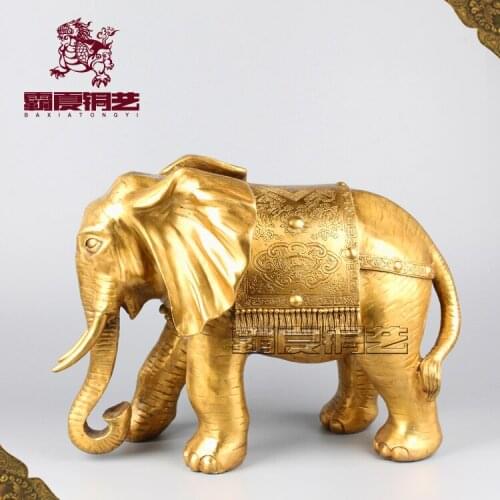 2021 Good LUCK Talisman home House Protection Bless Bless family safety Thailand India Auspicious God elephant statue