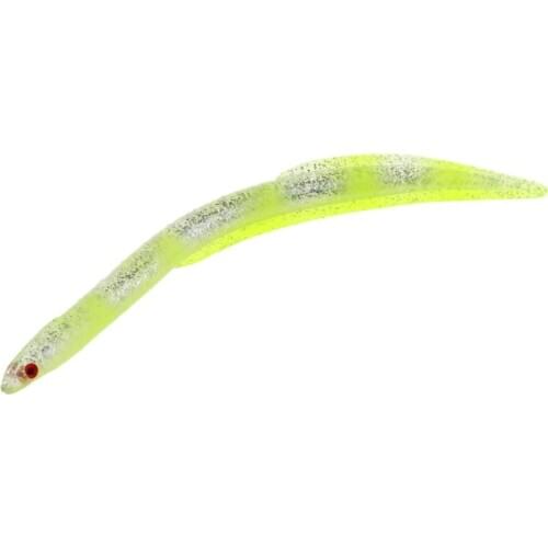 30cm Soft Fishing Bait Single Pointed Tail Loach Worms Fish Lure Tackle Jig