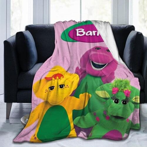 Barneys Christmas Countdown Blanket Winter Leisure Warm Blanket on Bed and Sofa Office Travel Body Sheet Cover