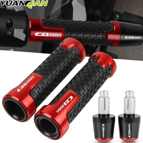 For HONDA CB300R CB 300R 2009-2021 Motorcycle 22mm Handlebar Grips Cap Hand Bar Ends Handle Plugs CB300 R 2010 2011 2012 2013 14