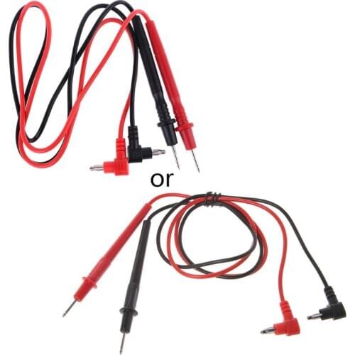 Universal Probe Test Leads Pin For Digital Multimeter Meter Needle Tip Multi Meter Tester Lead Probe Wire Pen Cable 10A E7CB