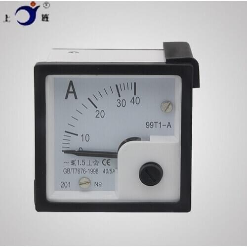 1Pcs 99T1 AC ammeter 99T1A 150A 200A 250A 300A 350A 400A 500A 600A 750A 800A and miniature zero sequence current transforme