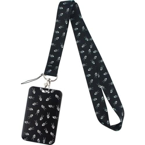 1pcs ZF2649 Human Organ Hand Bank Credit Card Holder Wallet Bus ID Name Card Holder For Doctor Nurse Card Cover Business Card