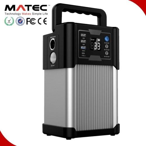 1000W wireless phone charging Lithium battery 330w 500w portable solar generator UPS power station for home outdoor emergency