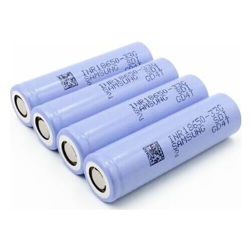 4PCS 18650 33G 33GT INR18650-33G 3300mAh 10A discharge