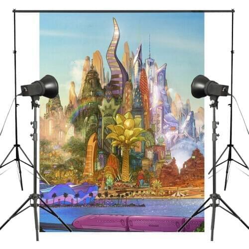 Animation Photography Background Comedy Family Action Adventure Foxes Backdrop children Photo Studio Backdrop Wall 5x7ft
