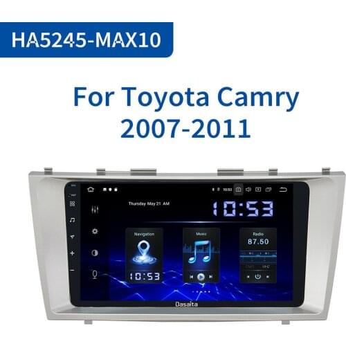 Dasaita for Toyota Camry 2006 2007 2008 2009 2010 2011 Car 9" Android Autoradio GPS Navigation Video Stereo Multimedia HeadUnite