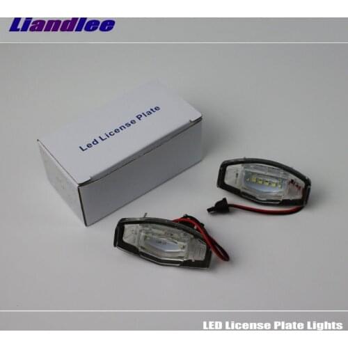 For Honda Civic VII VIII 2001~2014 LED Car License Plate Light Number Frame Lamp High Quality