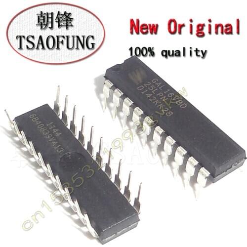 GAL16V8D-25LPN GAL16V8D-25LP GAL16V8D DIP20 Electronic components Integrated circuit = Free shipping