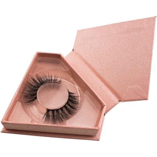 Crown lashes 3d mink lashes false eyelashes wholesale Custom Packaging Box Private