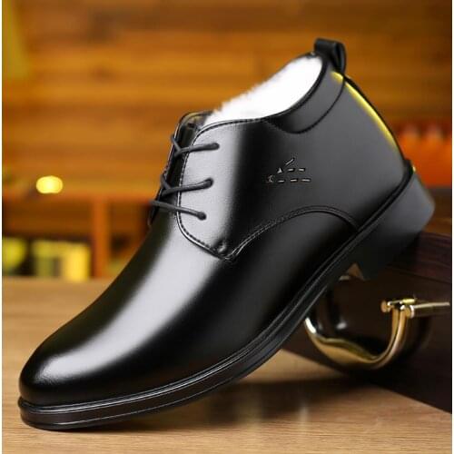 Cheapest Winter Snow Boots Men Fashion Winter Shoes Men Leather Winter Ankle Boots Men Warm Casual man boots shoes botas hombre