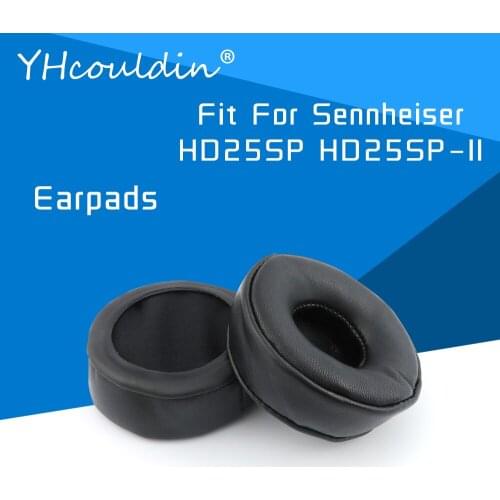 YHcouldin Sheepskin Ear Pads For Sennheiser HD25SP HD25SP-II Headphone Replacement Headphones Earpad Covers
