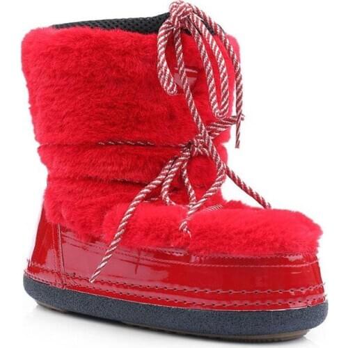 OBLAVION Moonia Soft Womens Snow Boots that are Comfortable and Waterproof in Harsh Weather Conditions
