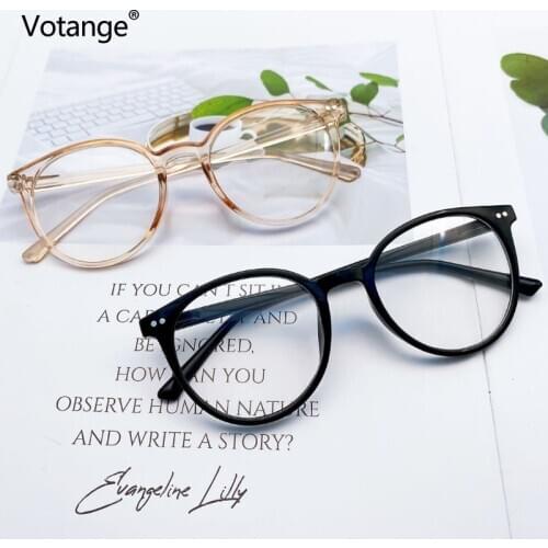 Votange Blue Light Blocking Glasses Women Computer Gaming Goggles Transparent Eyewear Frame Men Anti Blu-Ray Eyeglasses E011