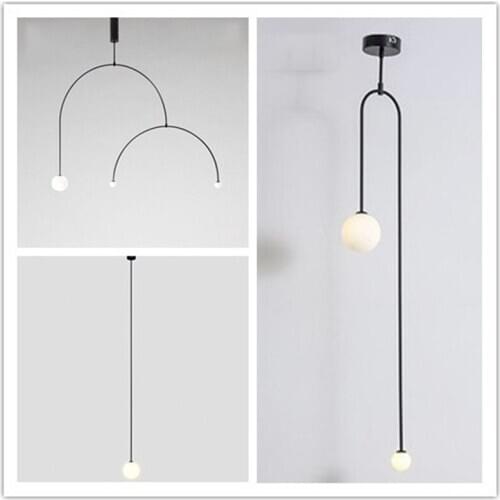 Nordic glass ball diamond pendant lamp copper christmas balls living room decoration ventilador de techo lampes suspendues